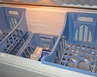 whirlpool chest freezer inside