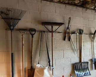Assorted Yard Tools