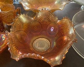 Carnival Glass Bowl