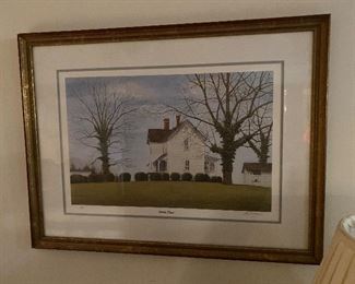 Signed and Numbered John Furches "Home Place" Print