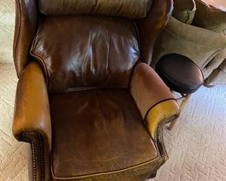 Bradington Young Leather Recliner