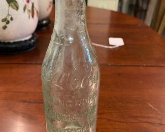 Early J.M. Coble Burlington, N.C. Coca Cola Bottle (2 Bruises Along Bottom Edge)