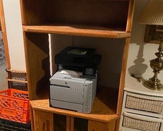 Book Shelf and Cabinet Combo