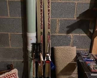 Dynastar Snow Skis with Poles