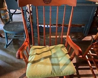 Standard Chair of Gardner Wake Forest Rocking Chair