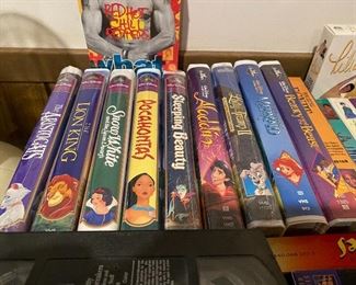 Disney VHS Tapes