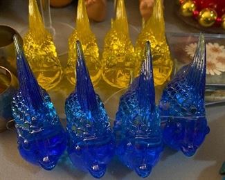 Mid-century Acrylic Fish Napkin Holders