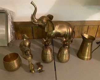 Assorted Brass Items