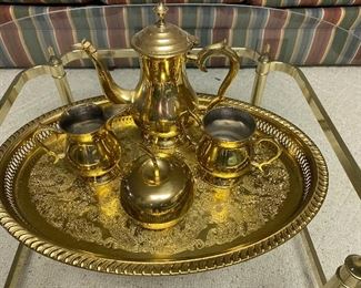 Silverplated Tea Service