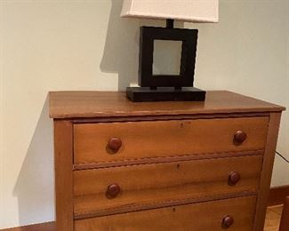 Antique maple dresser