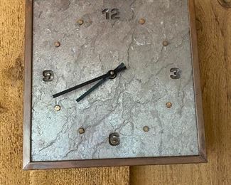Slate clock
