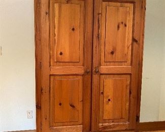 Pine armoire