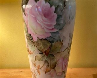 Antique painted vase from Austria