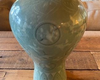 Chinese celadon vase