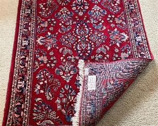Vintage Royal Saruk wool rug Iran 
