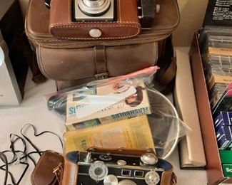 Vintage Kodak Pony II Camera and Argus Rangefinder Camera