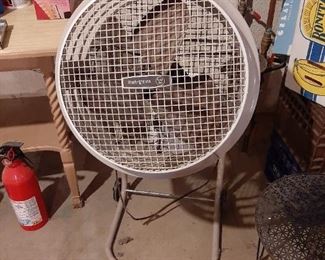 Vintage industrial fan