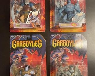 47	4 Carded Gargoyles	4 Carded Gargoyles action figures. Battle Goliath, Claw Climber Goliath, Quick Strike Goliath and Hudson.
