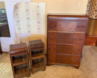 Dresser and Nightstands