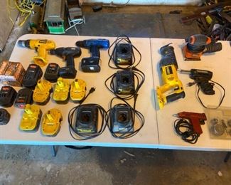 Power Drills and Sawzall