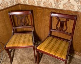 Vintage Harp Chairs