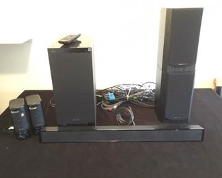 Sony Stereo System and Venturi Speakers