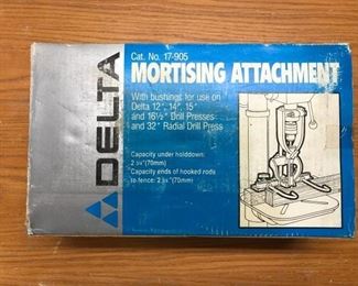 Drill Mortising Attachment