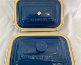 Le Creuset Baking Dishes in Blue