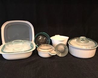Pyrex and Corning Ware Cookware