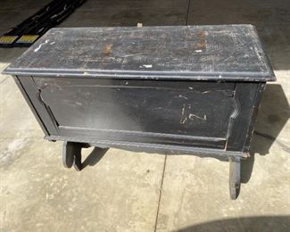 Unique Wood Box Safe with Secret Storage