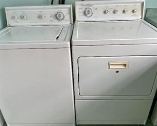 Kenmore 80 series # #92586210 washer & 90 series #96593230 dryer                                    