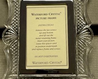 Waterford picture frame - Victorian