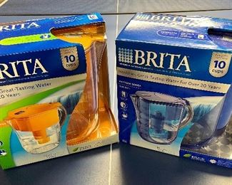New Brita water filter pitchers