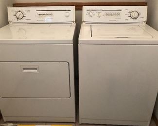 Like new set of KitchenAid Superba Whisper Quiet Washer and Dryer!