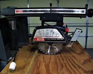 10-inch Radial Arm Saw