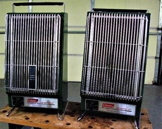 Vintage Coleman Propane Catalytic Heaters