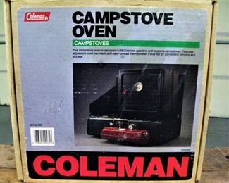 Vintage Never Used Coleman Campstove Oven