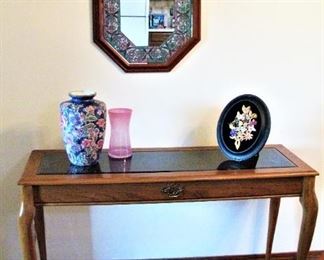 Sofa Table - Stained Glass Mirror