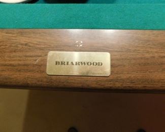 Briarwood Pool Table