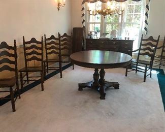 gathering around the magic orb