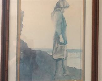 girl in a field I think