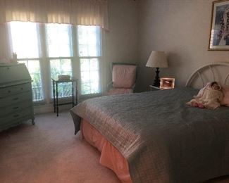 big bed for such a little girl