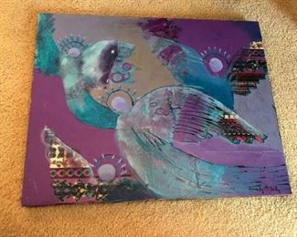 Beverly McLarty mixed media painting