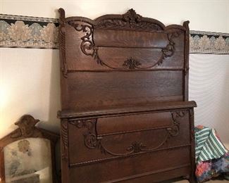 antique victorian bed