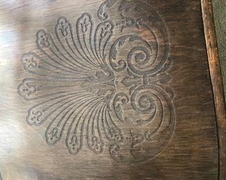 an upclose of the design