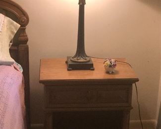 one of a pair of Thomasville bedside tables