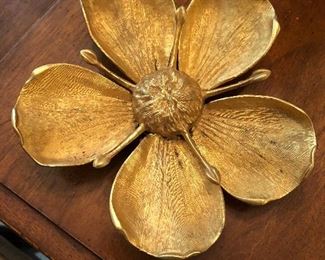 TAN mid century ashtray magnolia