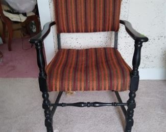 Black Arm Chair 