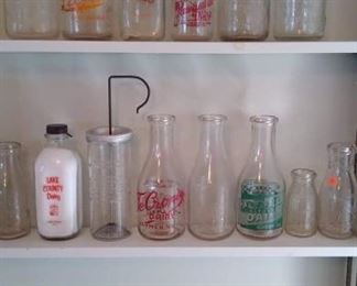Local Milk Bottle Collection 
