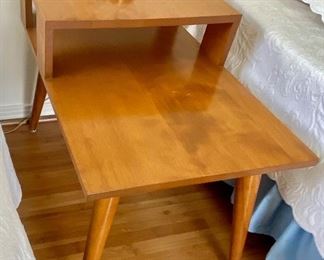 3-    $150 Mid century modern Russell Wright for Conant & Ball (1852) Night table 19”L x 23”H x 29”D